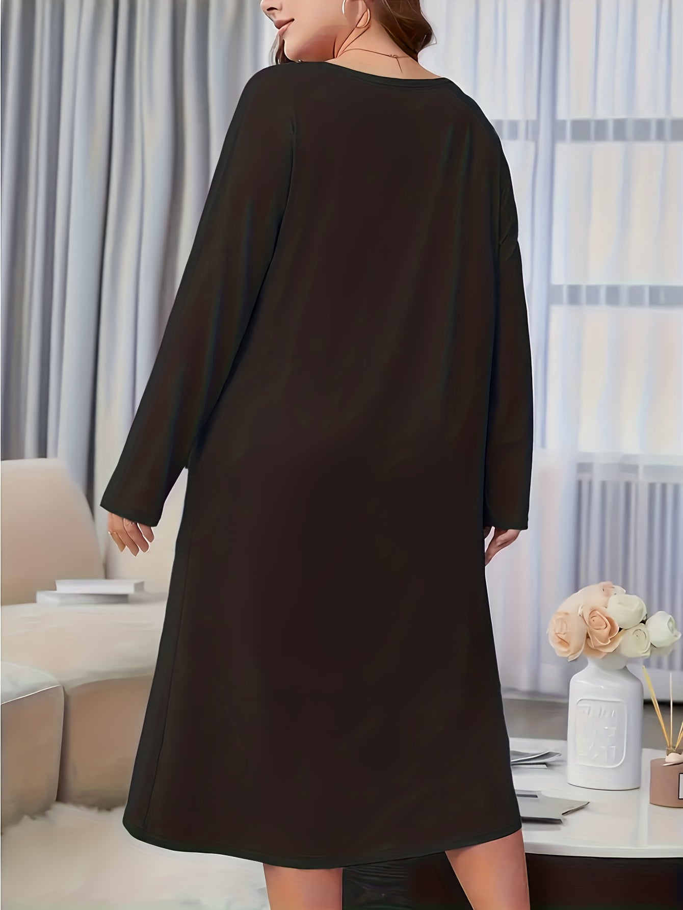Tax Klänning, XL-XXXXL Svart