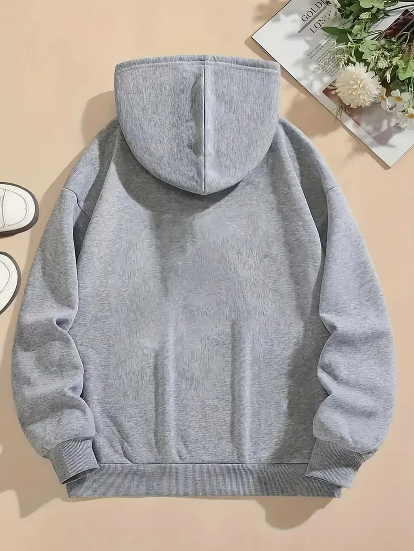 "CHIHUAHUA DOG" Hoodie - en långärmad huvtröja , med huva, rymlig känguruficka, 2 färger, XS-XL