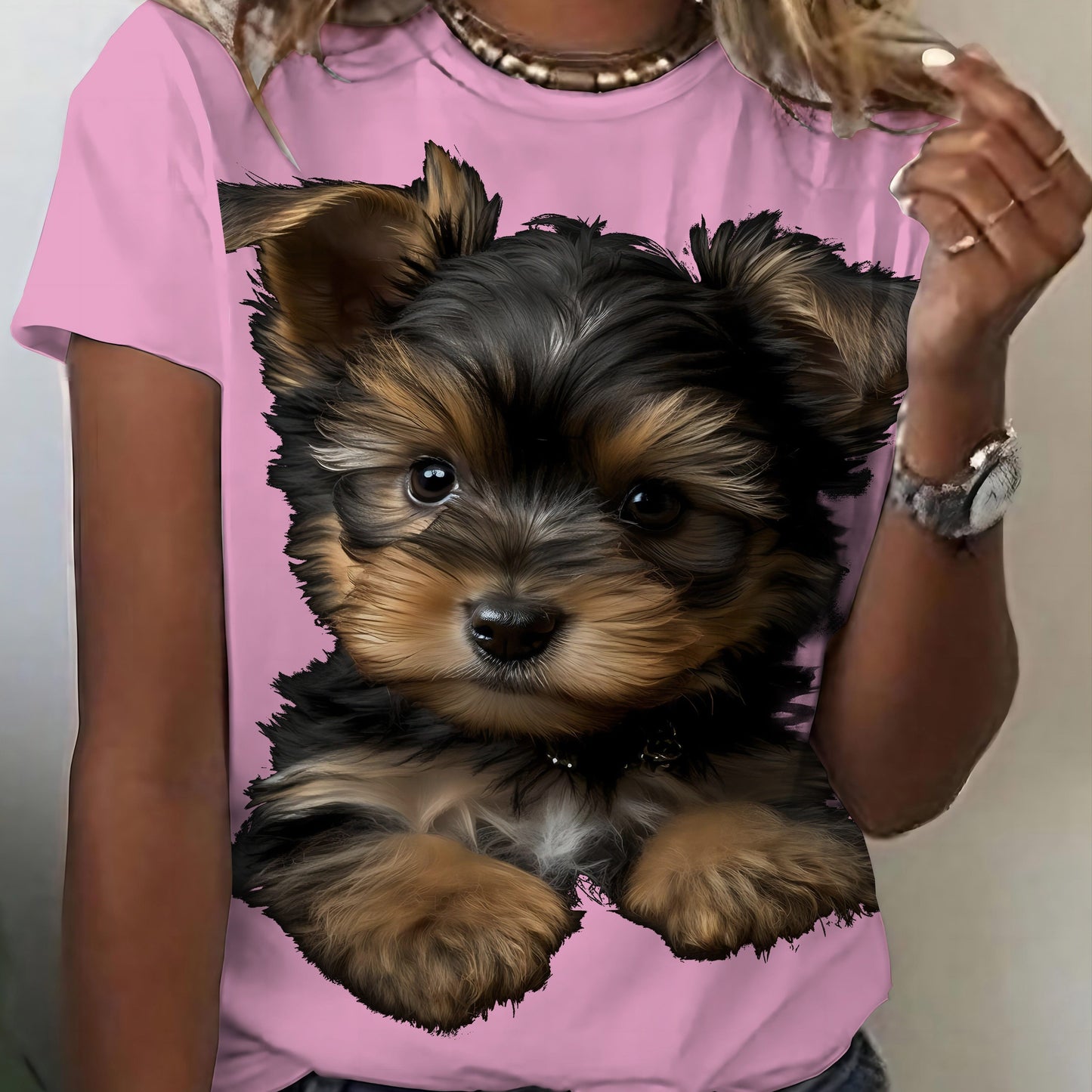 Yorkshire Terrier Sport T-shirt, kortärmad, S-XXL, 3 Färger