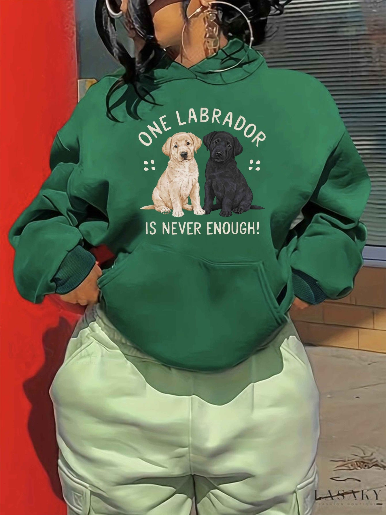 Labrador Luvtröja, magficka, luva, 2 färger, L-XXXXL