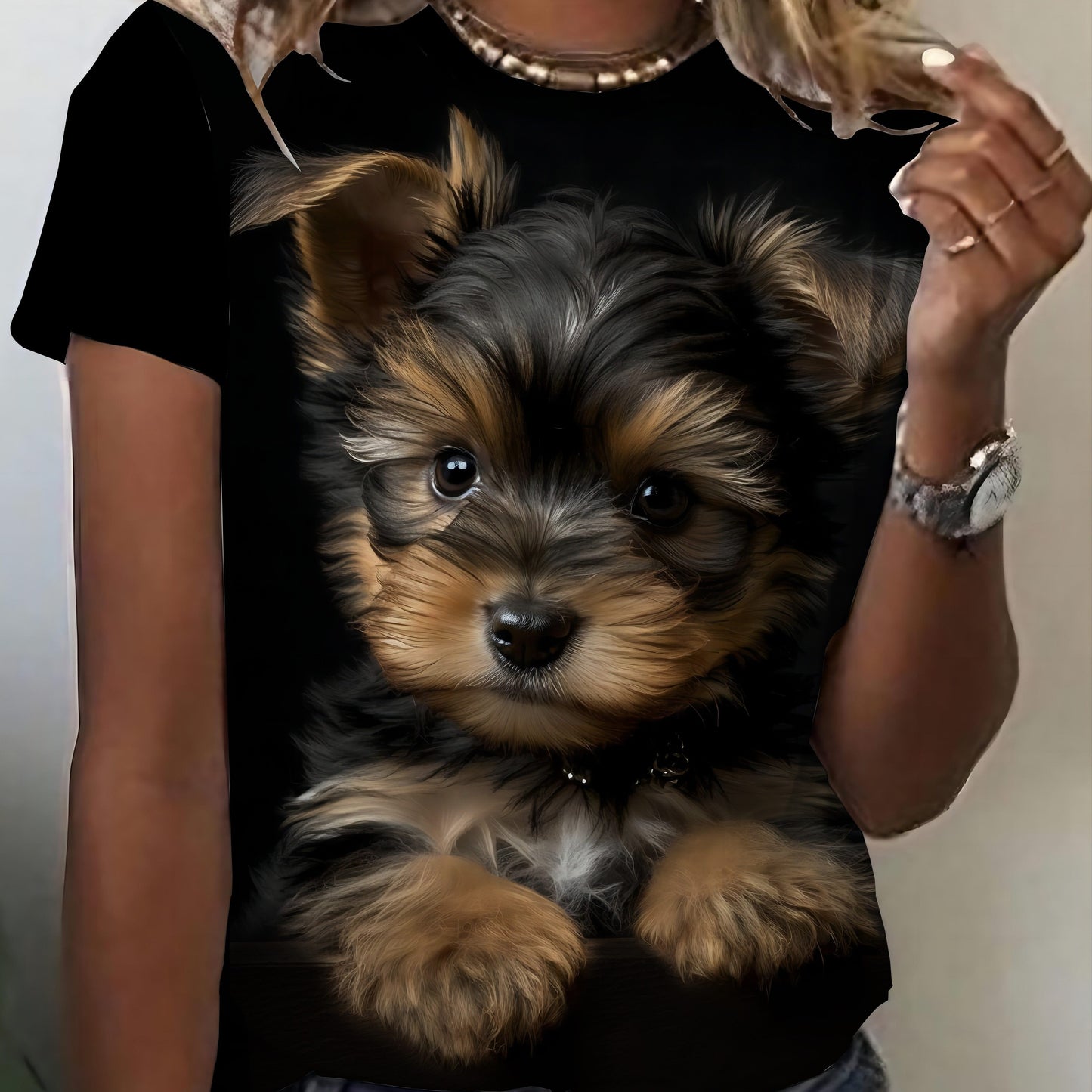 Yorkshire Terrier Sport T-shirt, kortärmad, S-XXL, 3 Färger