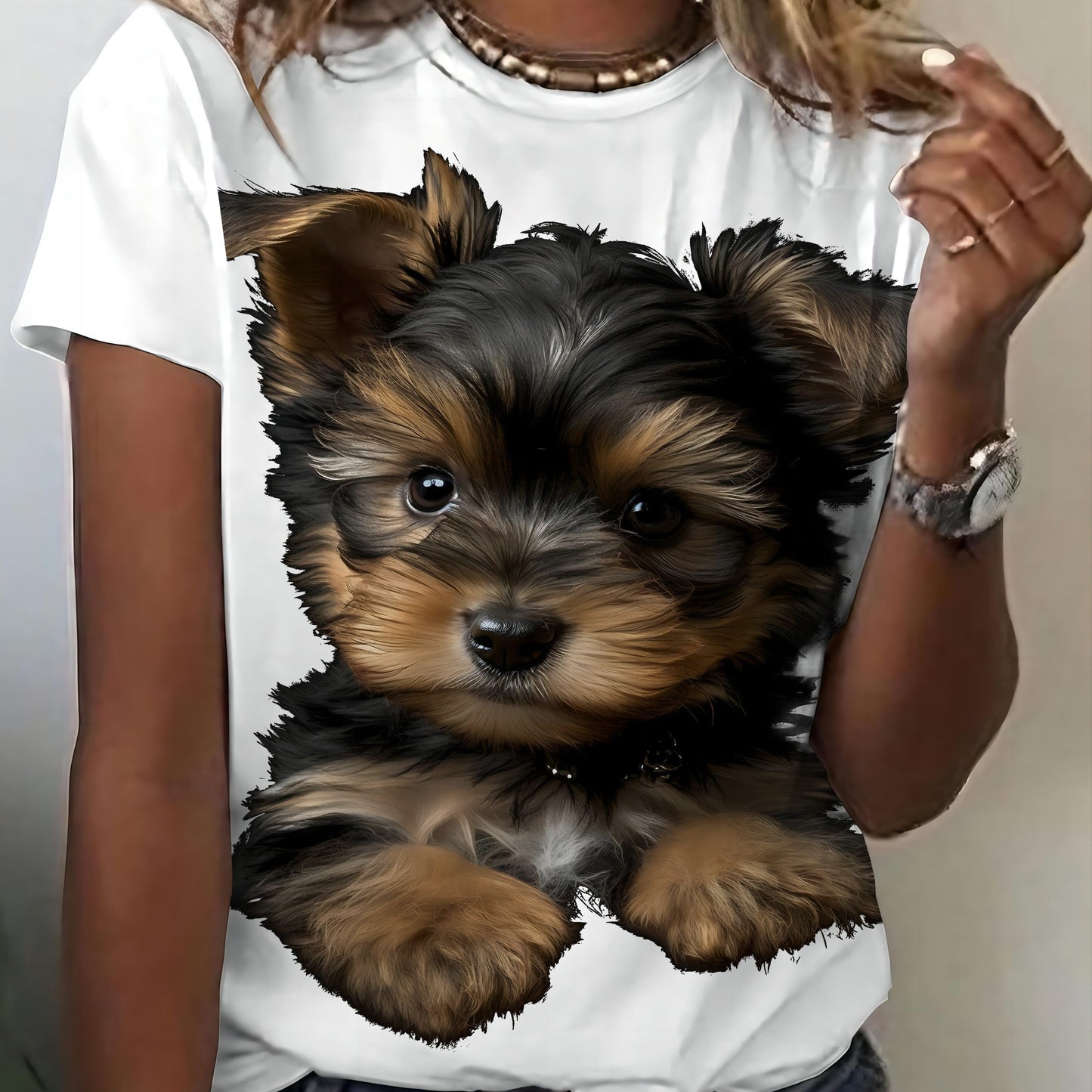 Yorkshire Terrier Sport T-shirt, kortärmad, S-XXL, 3 Färger