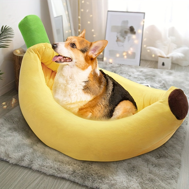 Bananformad bädd